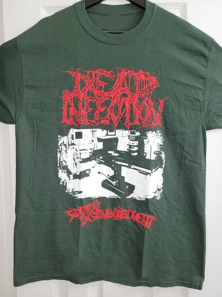 Dead Infection Surgical Disembowelment Gift Fan Green All Size T-Shirt FF97 Unisex T-Shirt M