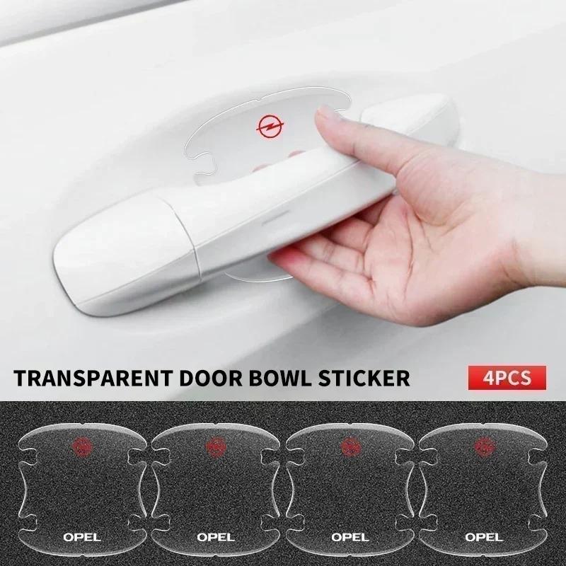 Car Door Bowl Sticker Transparent Scratches Protection Film For Opel Insignia Astra H G J Antara Vectra Vivaro Corsa C D Zafira