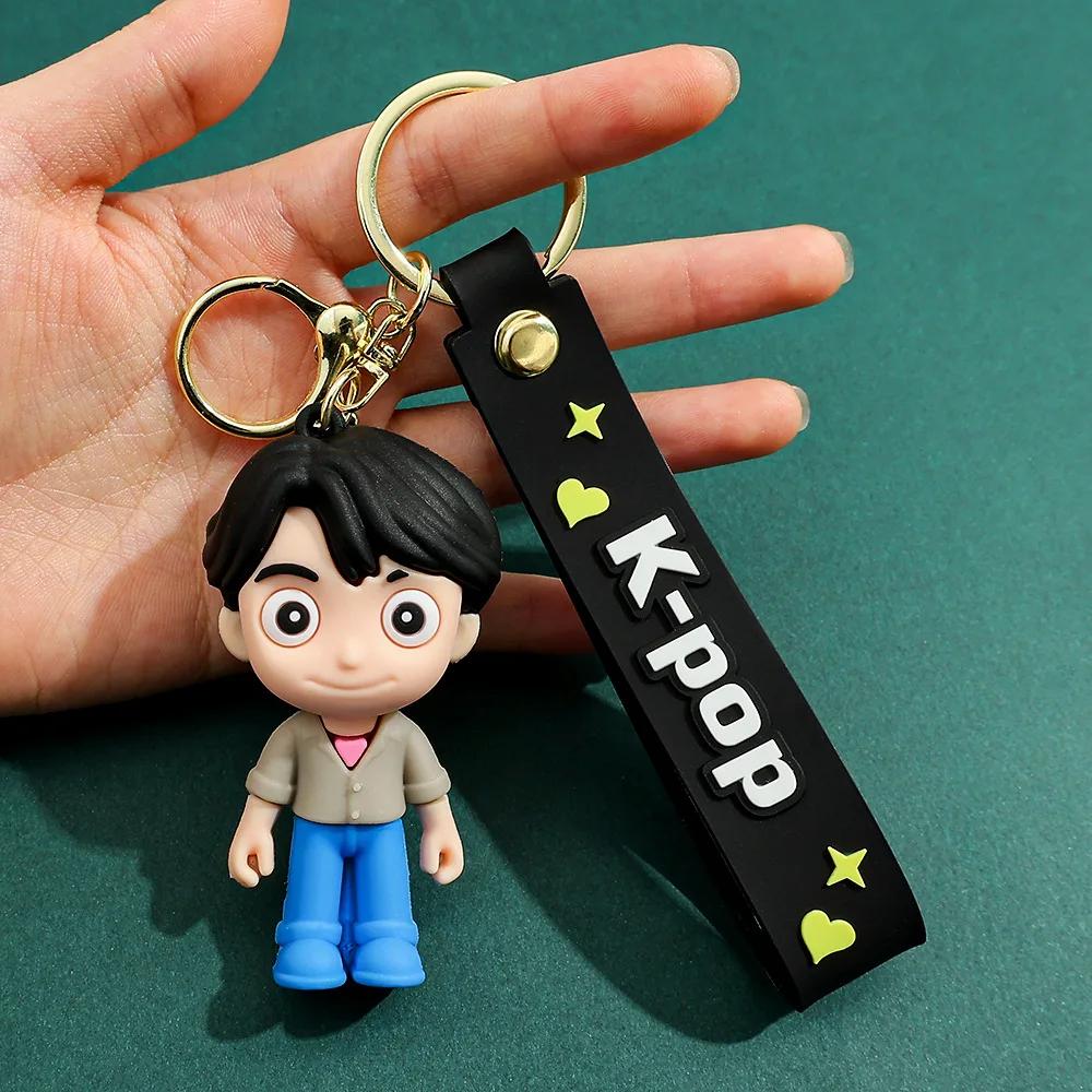 Witch Hunt Theme Derpy Keychains Doll 3D cute Popular Cute Action Model Toy bag decoration Collection birthday gift