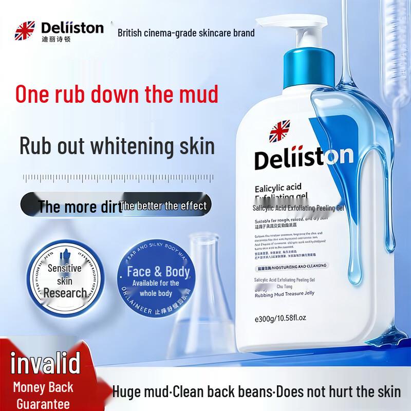 Deliiston Niacinamide Exfoliating Body Gel