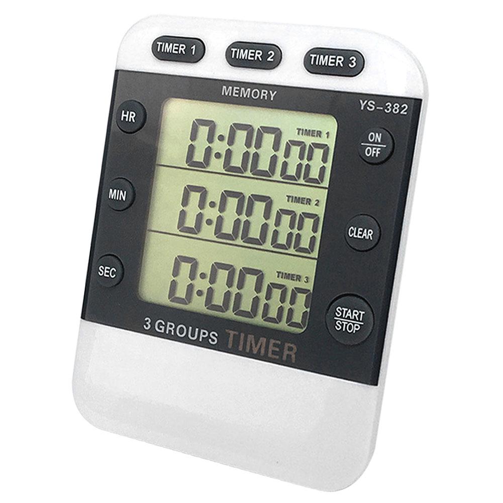 

Intelligence Kitchen Timer Square 3-way Digital Display Countdown Food Cooking Stopwatch Home Pracitcal Alarm Kitchen Tool China Mainland