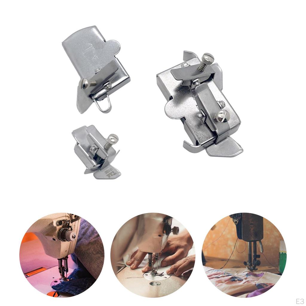 Sewing Machine Magnetic Seam Guide Home Replace Gauge Presser DoubleHead 6.7x3.4cm