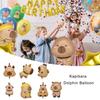 Lot de 10 Ballons Capybara Élégants Ballons Portables Accessoire Pour Créer Une Atmosphère Joyeuse Lors de Toute Fête Ou Événement