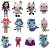 ***New Gabby'S Doll House Plush Toy Backpack Cat Cake Cat Mermaid Stuffed Animals Plushie Dolls For Kids Gift
