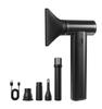 Portable Wireless Hair Dryer with Magnetic Nozzle and Aluminum Alloy Dust Blower