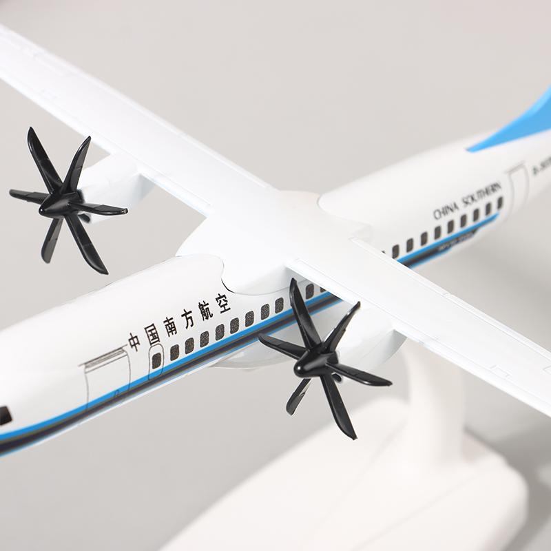 20Cm 1:200 Scale Diecast Metal Planes Southern Airlines Atr Airlines With Landing Gear Plane Model Alloy Airplane Aircraft Model