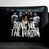 BBring Me The HHorizon Band Cushion Cover Pillowcase Ultra Soft Skin Friendly Fabric Cloud Like Comfort Concealed Zipper