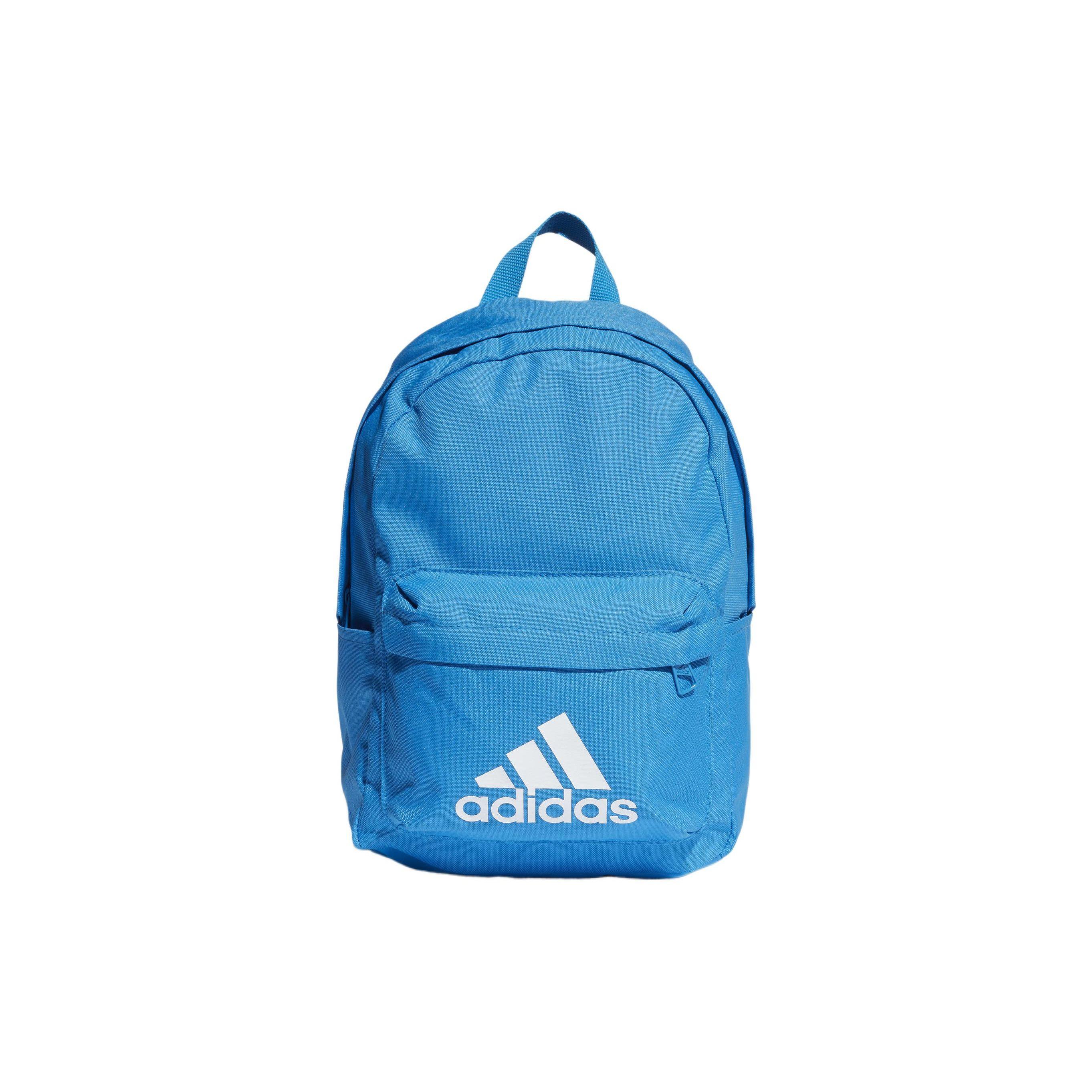 Adidas Logo Print Adjustable Chest Strap Backpack Men Backpacks Blue HN5445 Blue