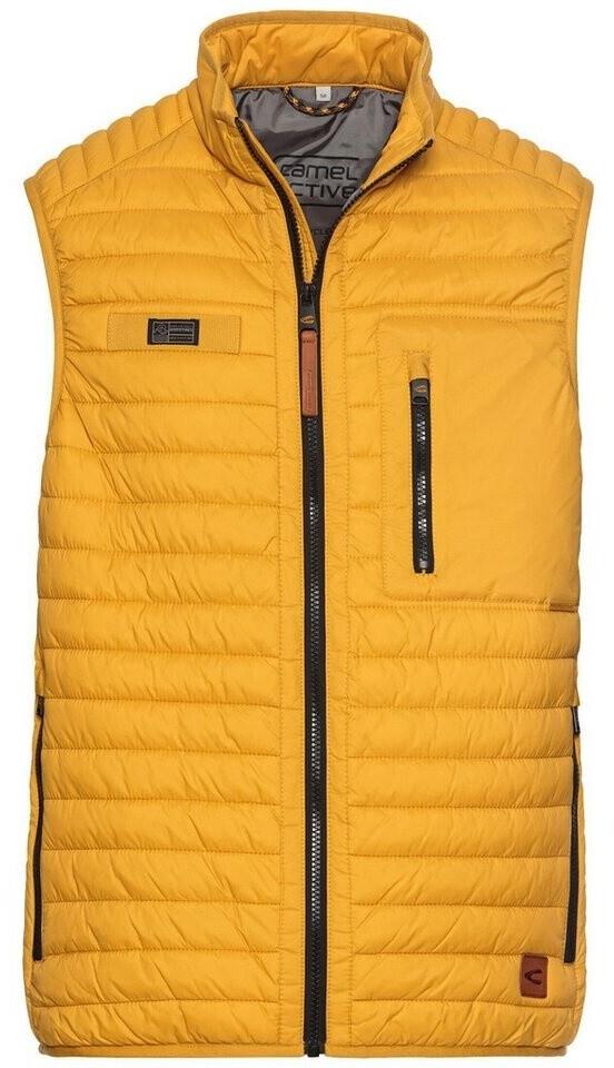 Winter Jacket Camel Active Steppweste Yellow Black
