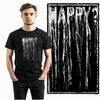 Coolmind ZG008 100% Baumwolle Happy-Print exklusive Grafik Herren T-Shirt große Größe O-Ausschnitt Herren T-Shirt Unisex T-Shirt Oberteile
