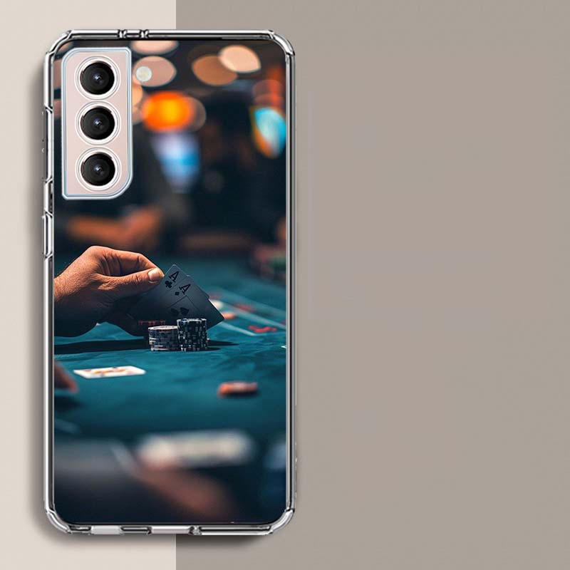 High-Stakes Elegance Casino Luxe Phone Case For Samsung A16 A26 A36 A56 A17 A15 A25 A35 A55 A14 A24 A34 A54 A04S A05S Galaxy Not