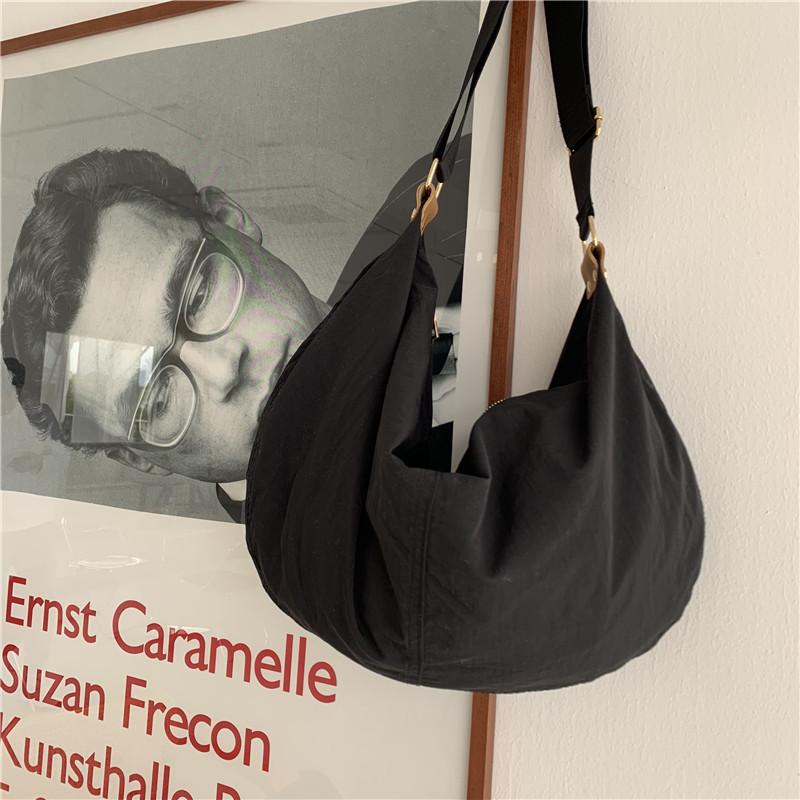 Newest Korean Version Of Nylon Bag Women S Handbag Diagonal Bag Dumpling Bag Underarm Bag Large Capacity Shoulder Bag