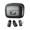   Wireless Lavalier Microphone AI Noise Reduction AI Voice Changer   Mic for Video Recording
