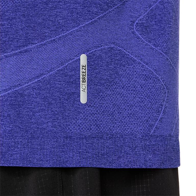 Asics Road Crew Neck Quick-Dry Knitted T-Shirt Men Tops 2011D355-403