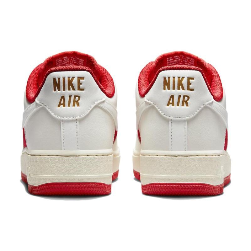 Nike Air Force 1 Low '07 LV8 Athletic Department Sail University Red Sneakers FN7439-133