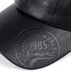 Vintage Leather Baseball Cap Men Fashion Hip Hop Sports Caps Army Military Hat British Vintage Cowhide Leather Hats Gorras