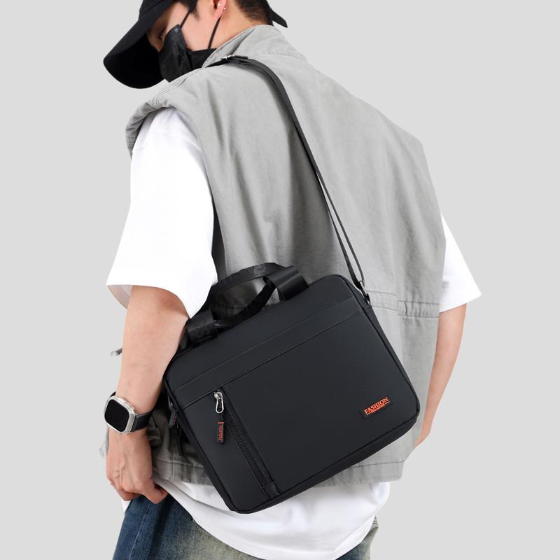 Professional Business Briefcase - Large Capacity Messenger Bag with Document Organizer for Work & Travel (Durable Office Storage Solution)