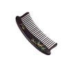 Tan Mujian Walnut Wood Inlaid Tooth Comb