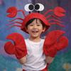 Cute Red Lobster Hat Cartoon Animal Headgear Funny Crab Hat  Cosplay Event