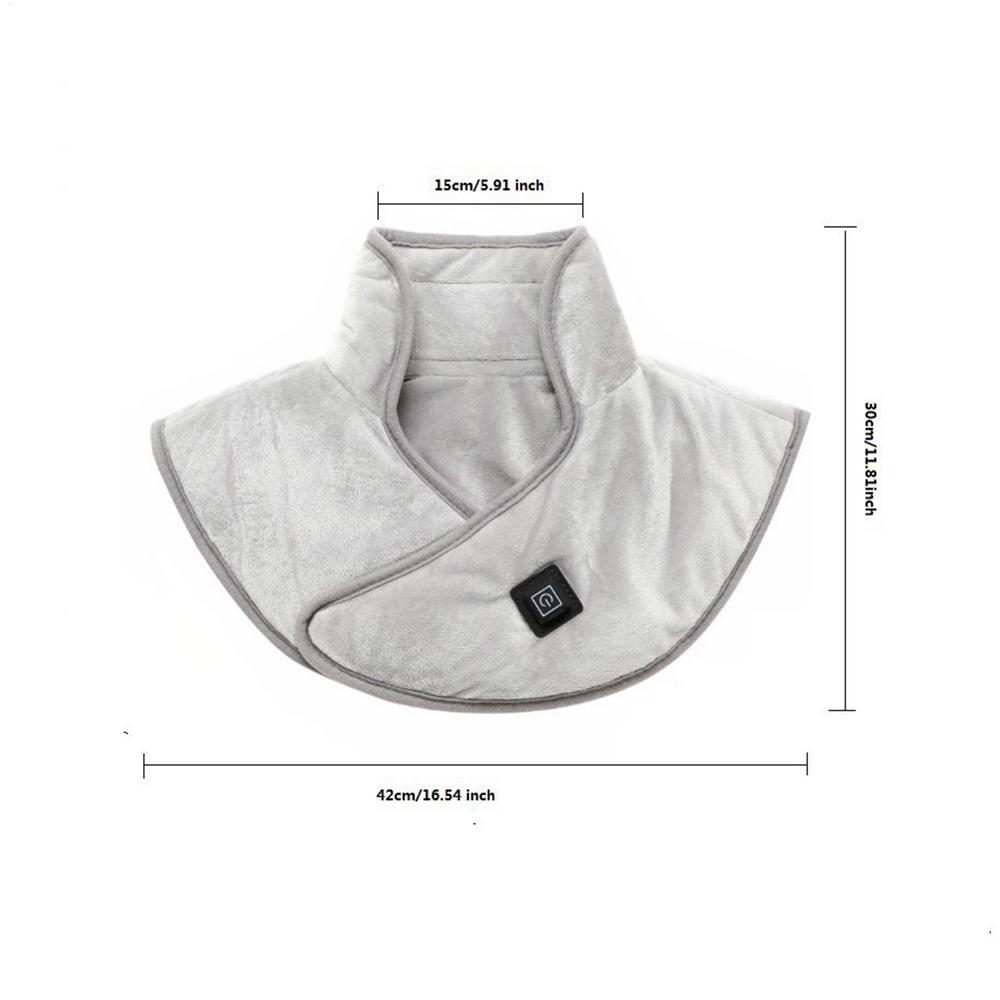 Neck Heating Pad USB Neck and Shoulder Heating Pad Winter Cold Weather Heater with 3 Settings for Senior Father Husband Dad