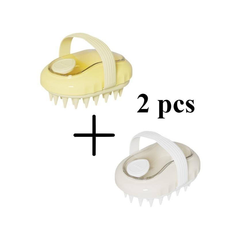 

Шампунь-расческа для очищения и массажа: Глубокое очищение и уход за кожей головы Освежающая щетка для мытья волос