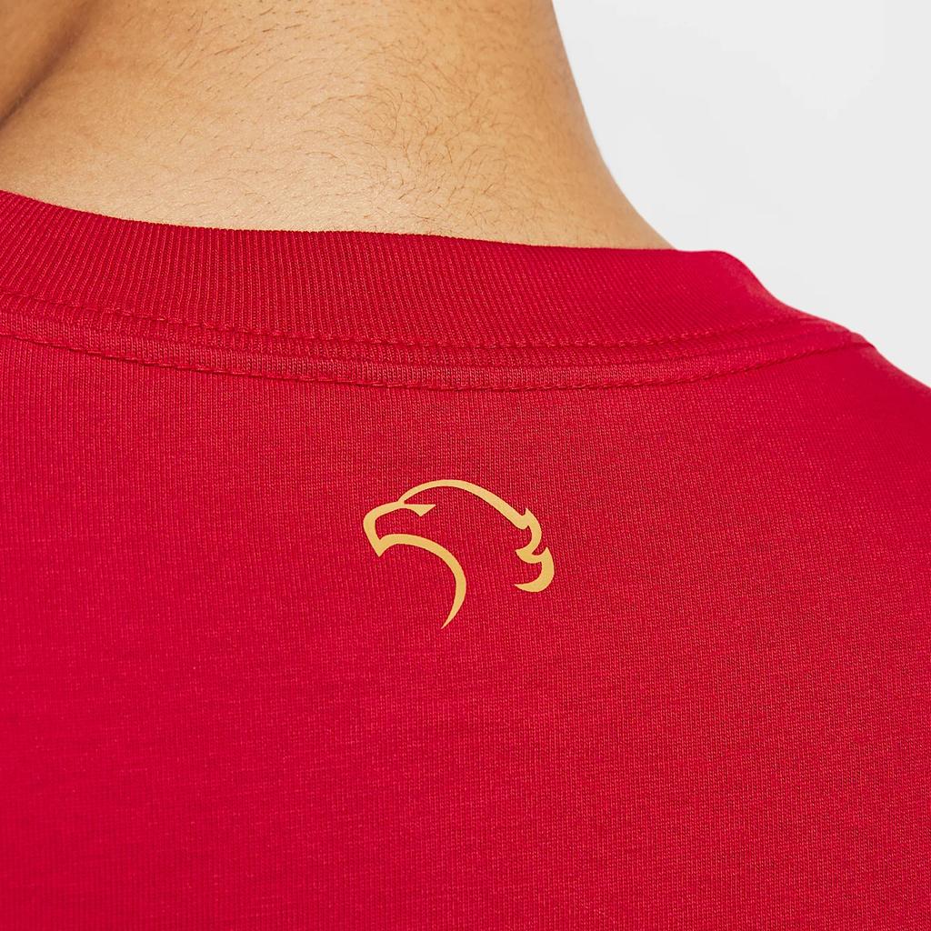 Nike Super League Champion Comfortable Soft Short Sleeve Dopamine T-Shirt Men T-Shirts Sport-Red II5878-620