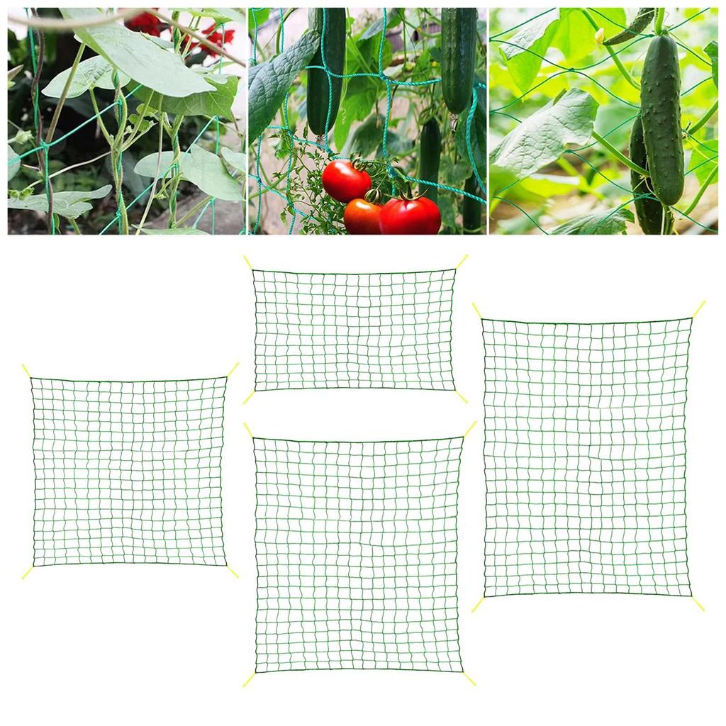 Garden Trellis Netting Plant Supporting Net for Cucumber Tomatoes Fruits
