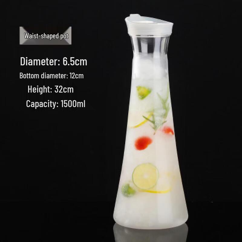 1.6L Transparent Plastic Cold Water & Juice Pitcher