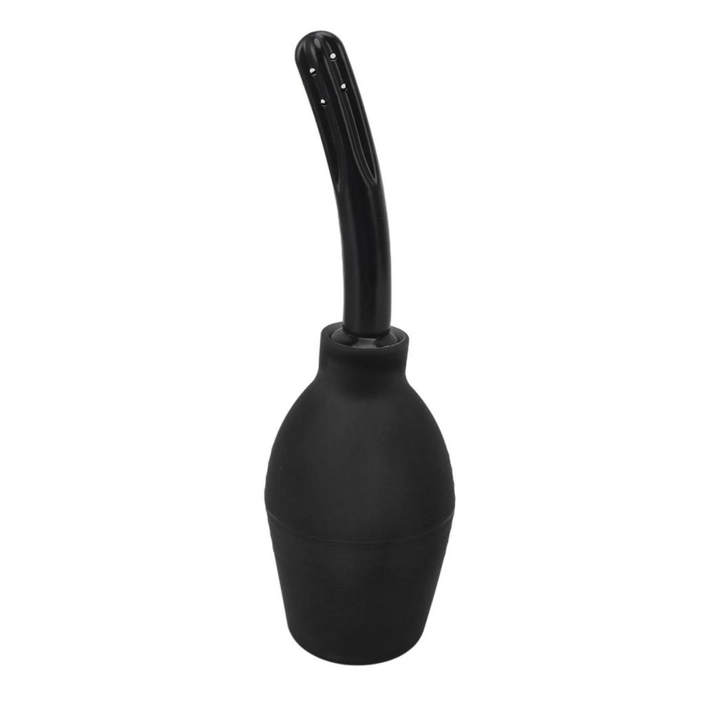 Enema Bulb Kit Silicone Reusable Anal Douche Vaginal Cleaner for Women and Men Hygienic