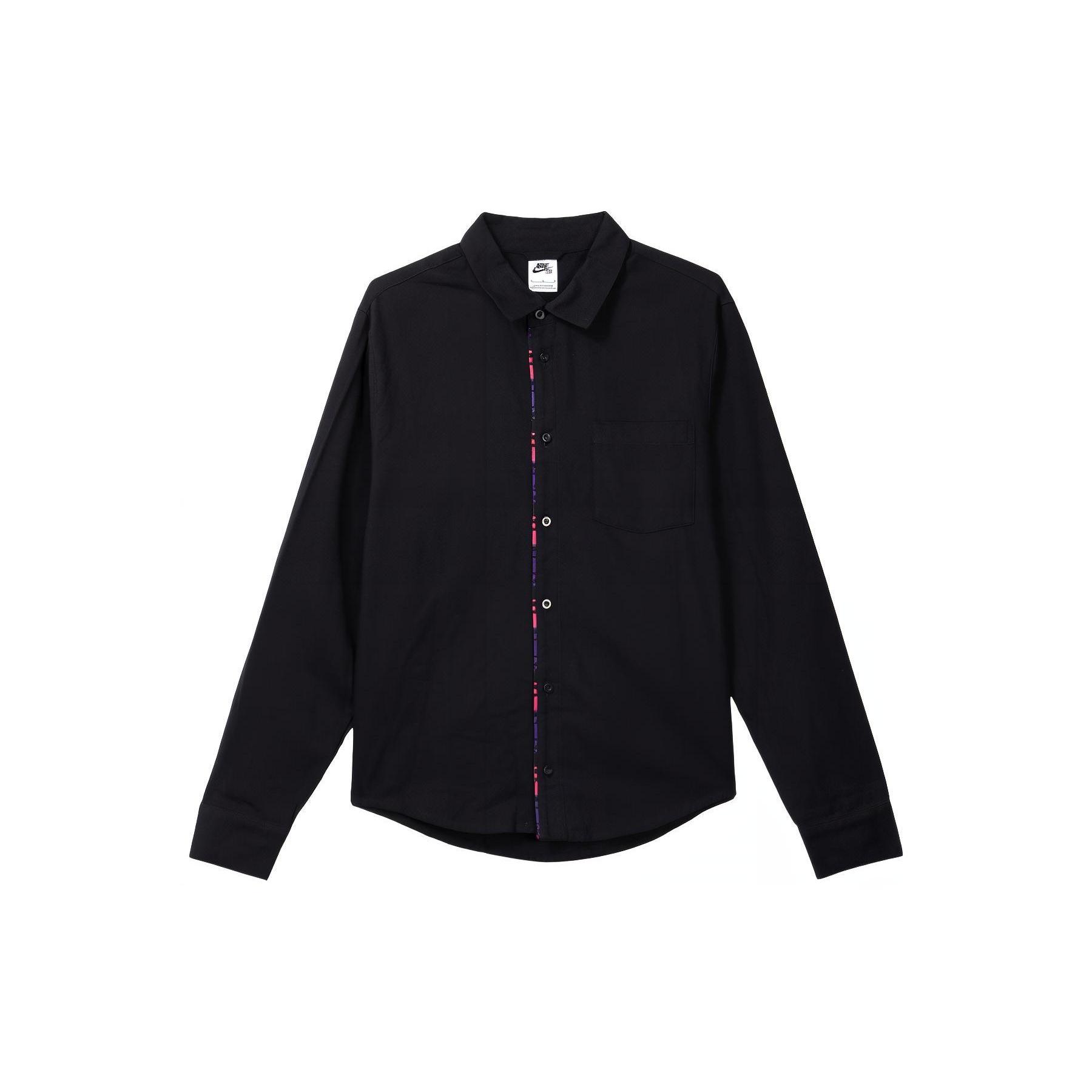 Nike Unisex SB Skateboard Long-Sleeved Shirt Black DH2661-010 L