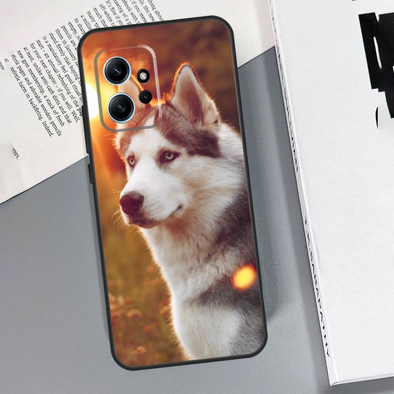 Animal Husky Puppy Case For Xiaomi Redmi Note 14 Pro 10 11 12 13 15 Pro Cover For Redmi 15 13C 12C 10C 14C 15C