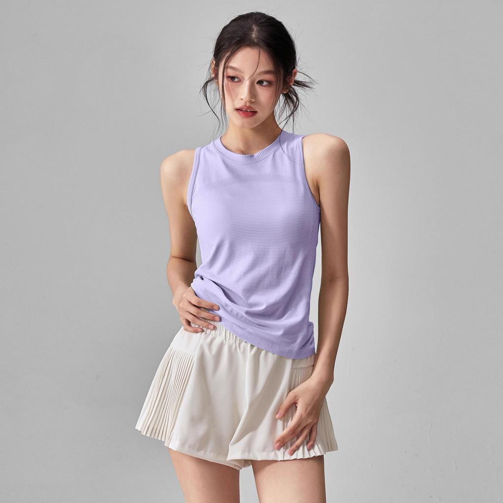 Women's Quick-Dry Yoga Tank: Slimming, Elastic, Sleeveless Sports Top for Summer Fitness and Running