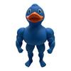 Muscle Duck Figurine The Gym Bro of The Duck World 3D Printed Muscular Duck Statue Gift for Fitness Lovers Protein Powder Hoarders