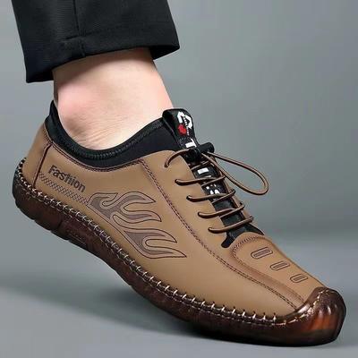 Scarpe Doudou casual comode pigre suola morbida superficie morbida business retrò