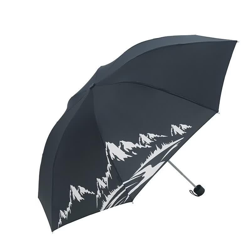 

Paradise Business Black 8-Rib Folding Umbrella