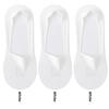 Mens Socks Fashion Summer Men Invisible No Show Socks Solid Color Casual Breathable Silicone Non-slip Low Cut Ankle Boat Socks