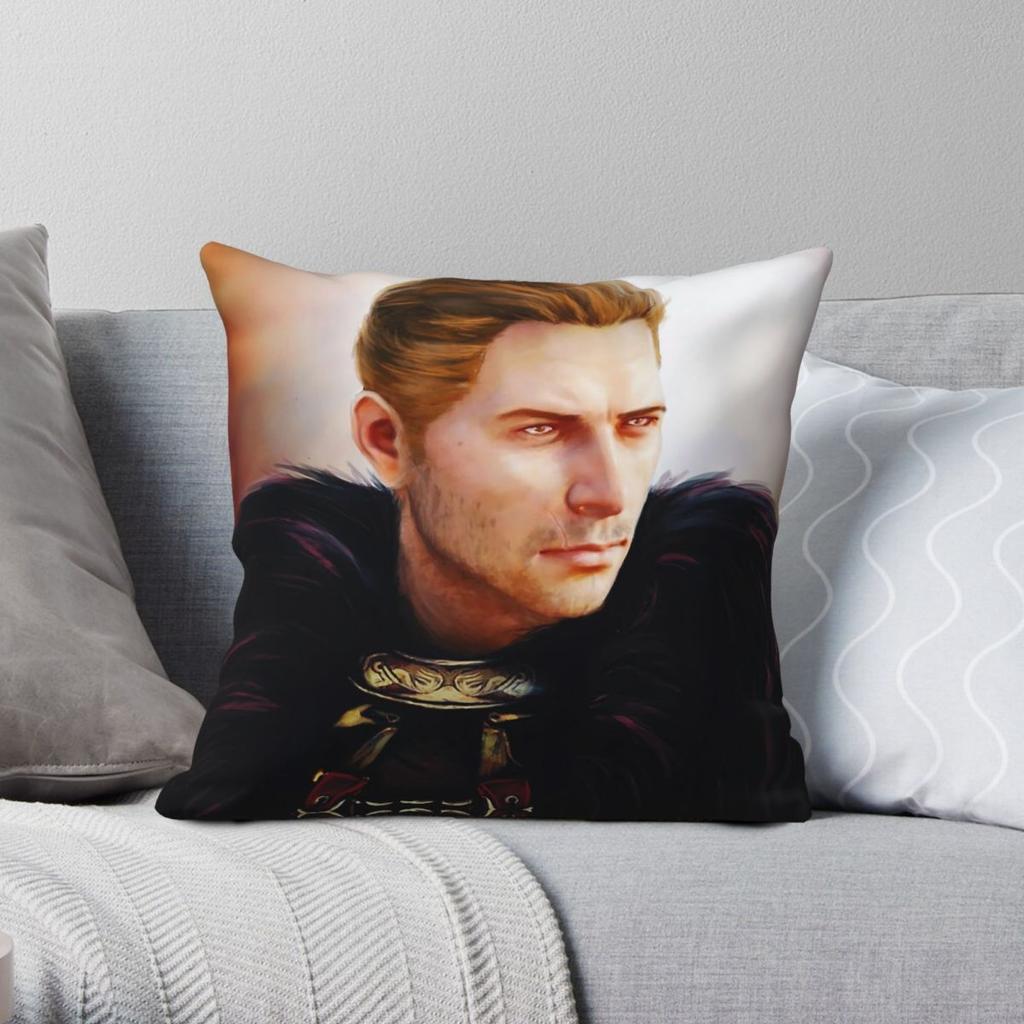 Dragon Age Commander Cullen Square Pillowcase Polyester Linen Velvet Creative Decor Throw Pillow Case Sofa Seater Cushion Cover