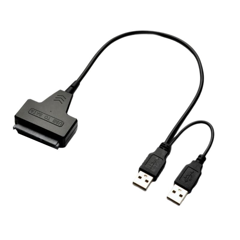 

SATAs SSDs/HDD to USB Converters Cable with 12V Power Supply for Laptop Hard Drive Expansion, Plug and Play 1