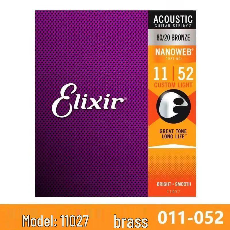 Elixir Original Potahované Struny pro Akustickou Kytaru z Fosforového Bronzu 16052