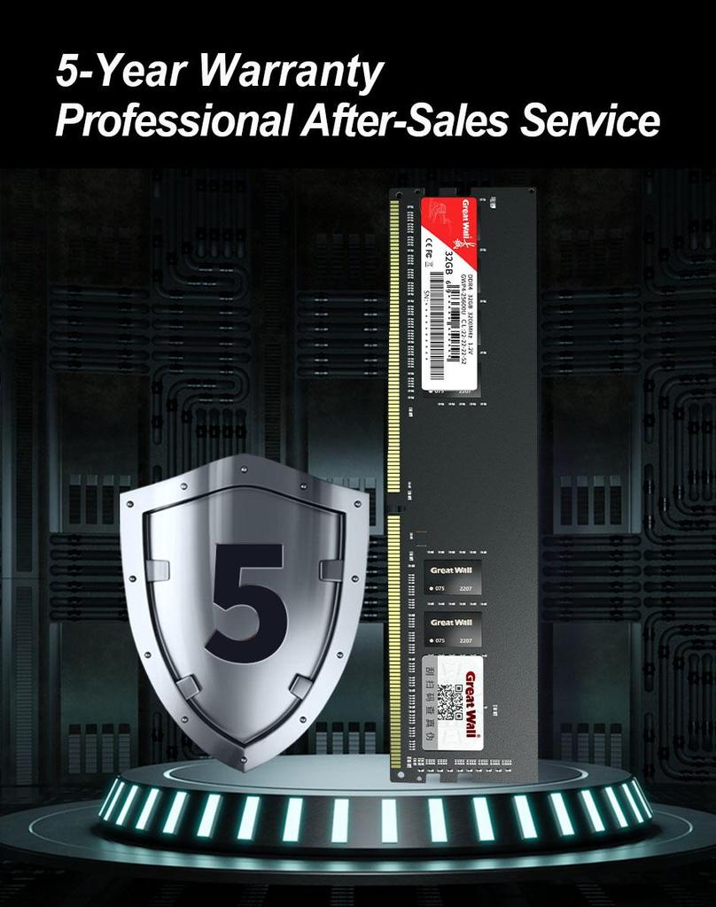 Memory module Great Wall GWP4 DDR4 3200MHz 8GB/16GB/32GB desktop memory module