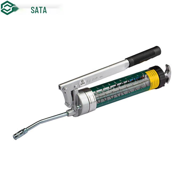 SATA Transparent Tube Grease Gun 400cc