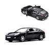 1/36 Scale Porsche Panamera Turbo Toy Car Model for Children 5'' RMZ CiTY Diecast Miniature Pull Back Collection Gift for Kid Boy