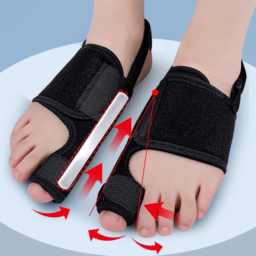 Bunion Corrector Big Toe Separator with Adjustable Strap Toe Orthopedic Tool Hallux Valgus Brace for Night Bunion Relief