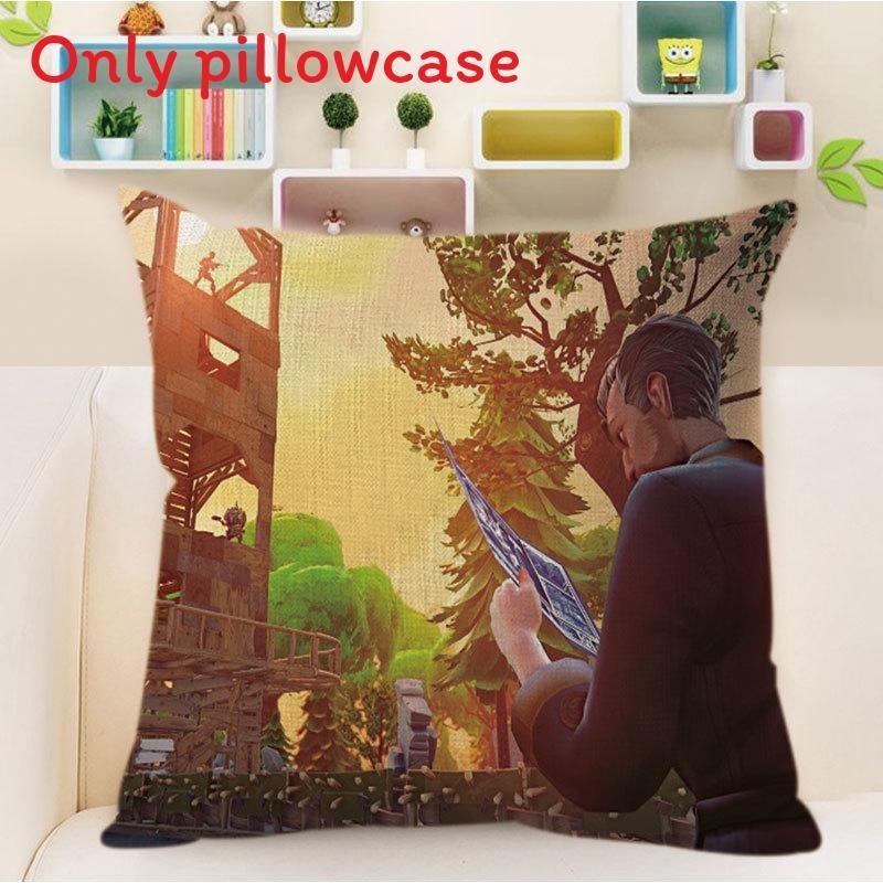 Pillow Case Game Cover Living Room Decoration Christmas Halloween Linen