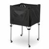 Ball Storage Cart Foldable Folding Collapsible for Gym, Coaches