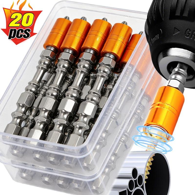 Strong Magnetic Screwdriver Bit Heavy Duty Hex Shank Cross Head Impact Bit Electronic Screwdriver For Plasterboard Drywall Screw