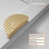 Modern Wave Gray Gold Brass Furniture Handle Wardrobe Dresser Cupboard Cabinet Drawer Shoe Box Knob