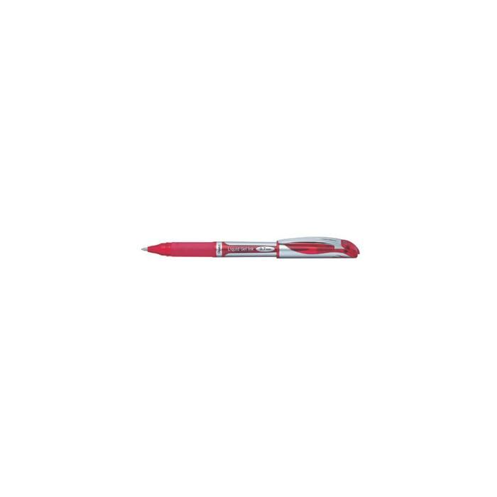Stylo à bille - Pentel - Energel Xm Bl77 - Rouge - Encre gel - Paquet de 12 pièces
