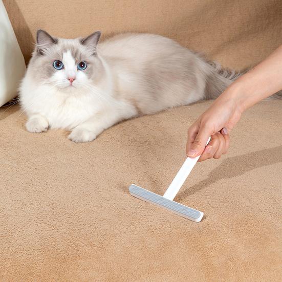 Clothes Shaver Soft Rubber Dual Head Design Lint Brush Ergonomic Handle Fabric Pill Remover Clothing Maintenance Tool