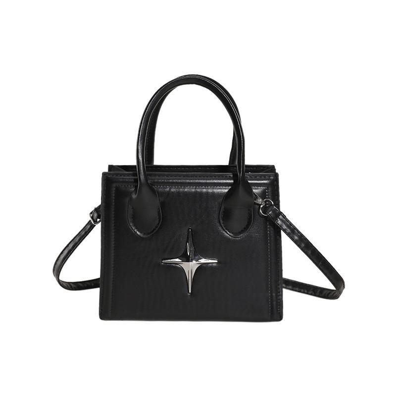 Trendy Stylish Star Mark Pu Small Handbag For Women Fashionable Shoulder Bag